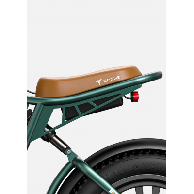 ENGWE M20 Batteries Doubles VTT Électrique Fat Bike Tout Suspendu - Style Moto