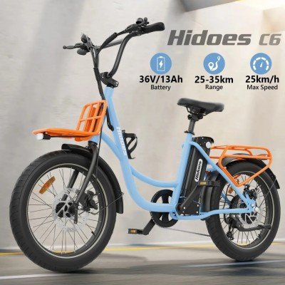 Hidoes C6 Commuter Electric Bike, 350W Electric Bike