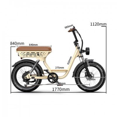 Onesport W77 Fat Tire E-Bike