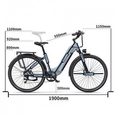 Onesport OT05 Pro City E-Bike | Electric Bike Ocean
